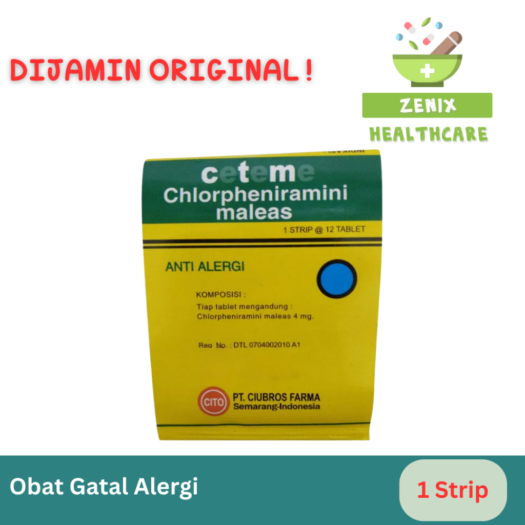 Ceteme CTM - Obat Gatal Alergi