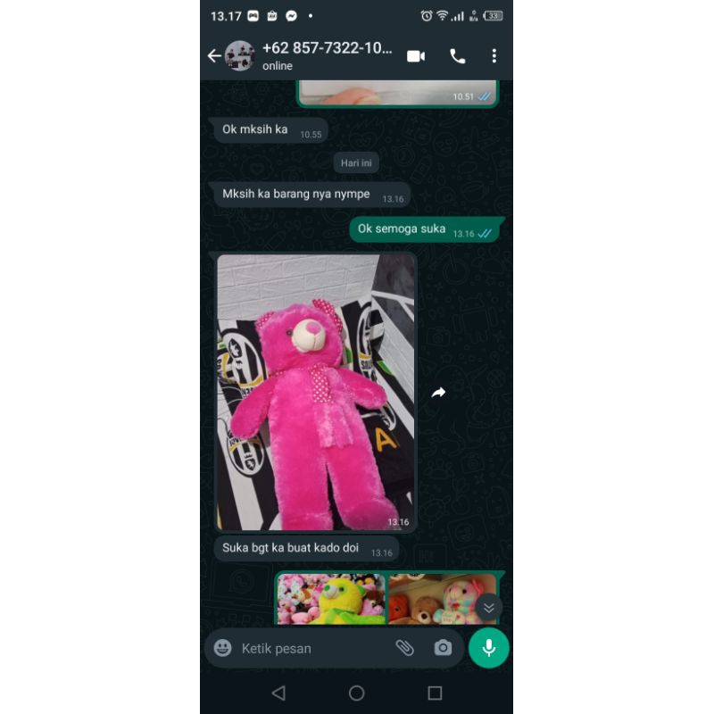 BONEKA TEDDY BEAR SYAL UKURAN JUMBO HARGA TERMURAH | BISA COD BAYAR DI TEMPAT GROSIR KARAWANG