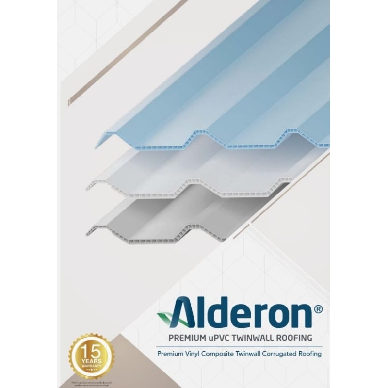 Atap Upvc ALDERON 860 ID Twinwall Double Layer