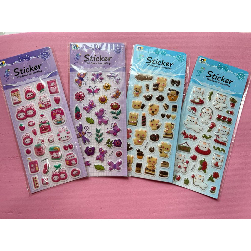 

stiker 3d timbul