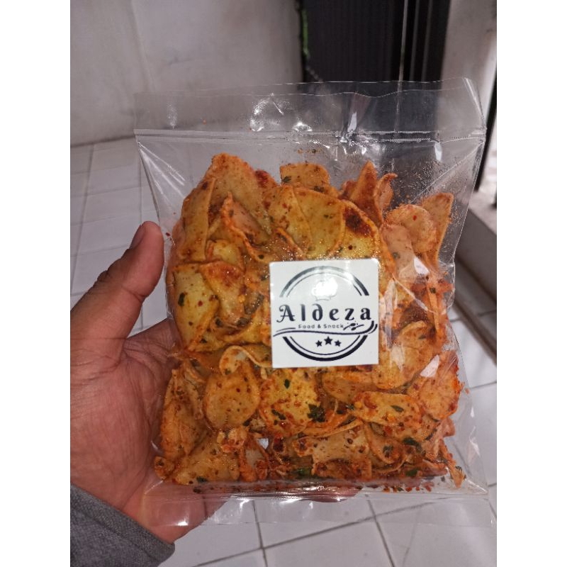 

Basreng Pedas Daun Jeruk 150gr