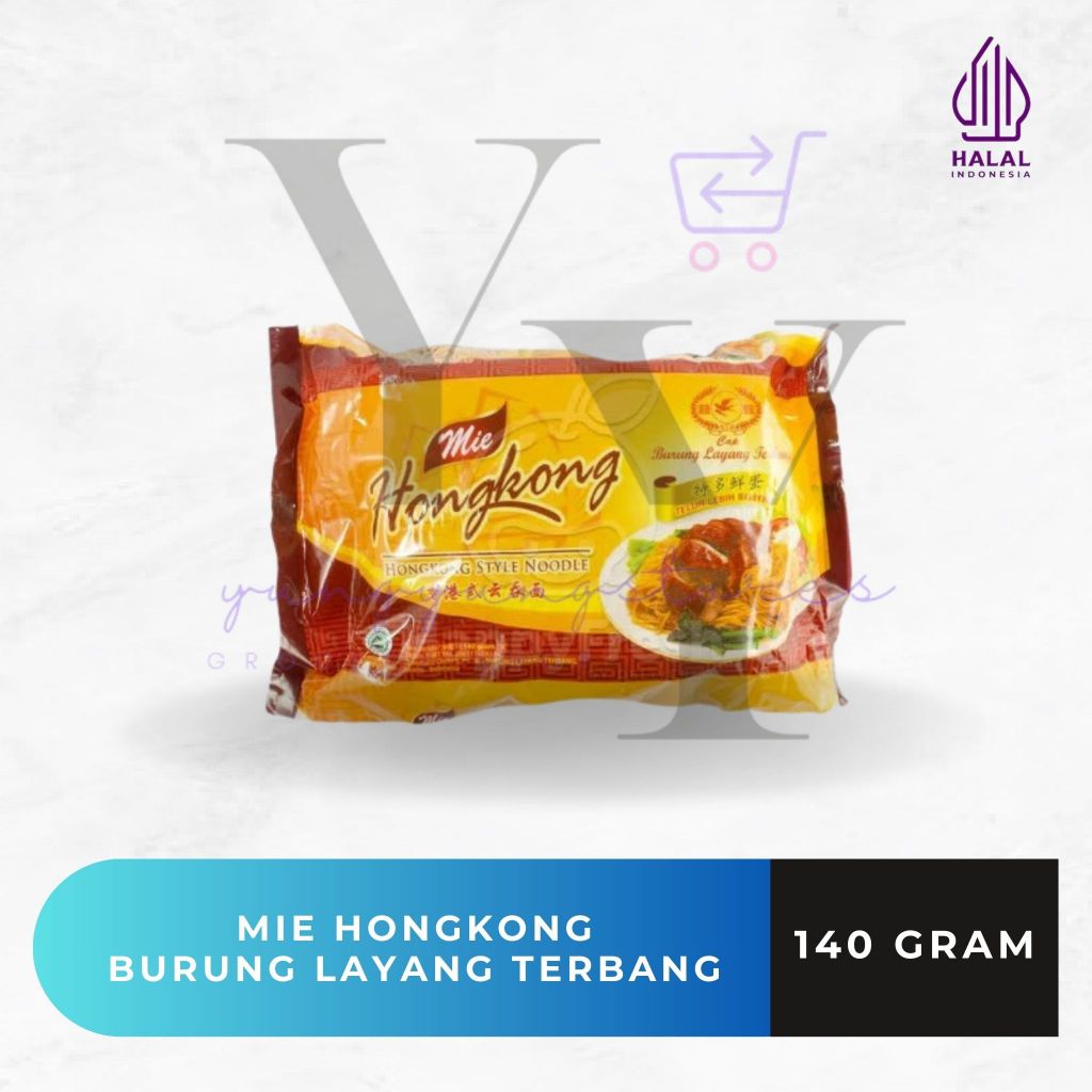 

Mie Hongkong Cap Burung Layang Terbang 140 gram