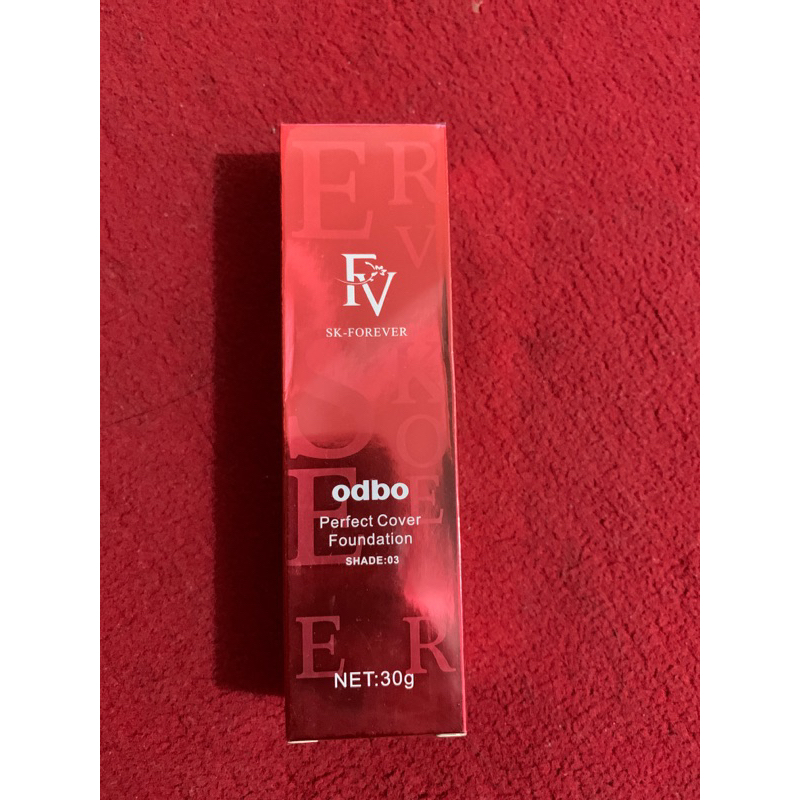 OdbO FV original Cover Foundation 30g fondation original Perfect Magic flawless and long-lasting mak