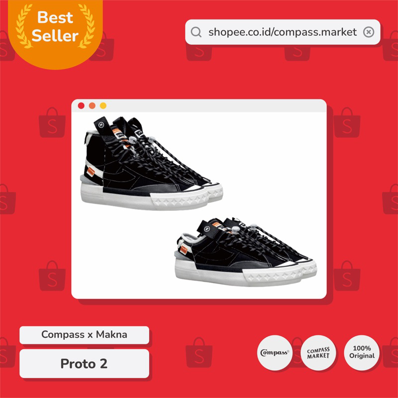 SEPATU COMPASS X MAKNA