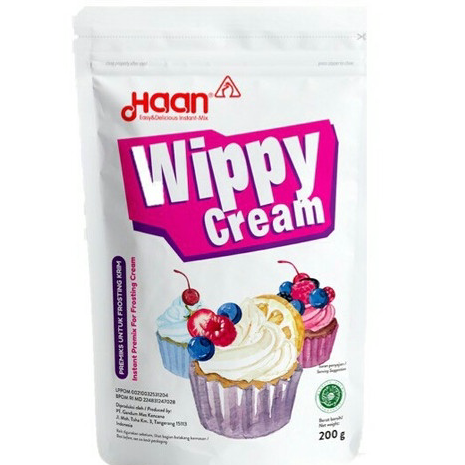 

Diskon Wippy Cream HAAN 200GRM (Pouch)