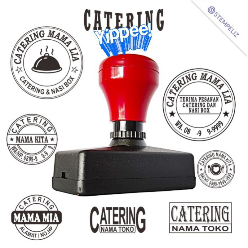 

Stempel, Stempel catering, Stempel kuliner kuwalitas Original