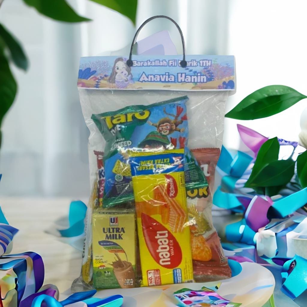 

Rebond LABEL SNACK LENGKAP TALI + PLASTIK