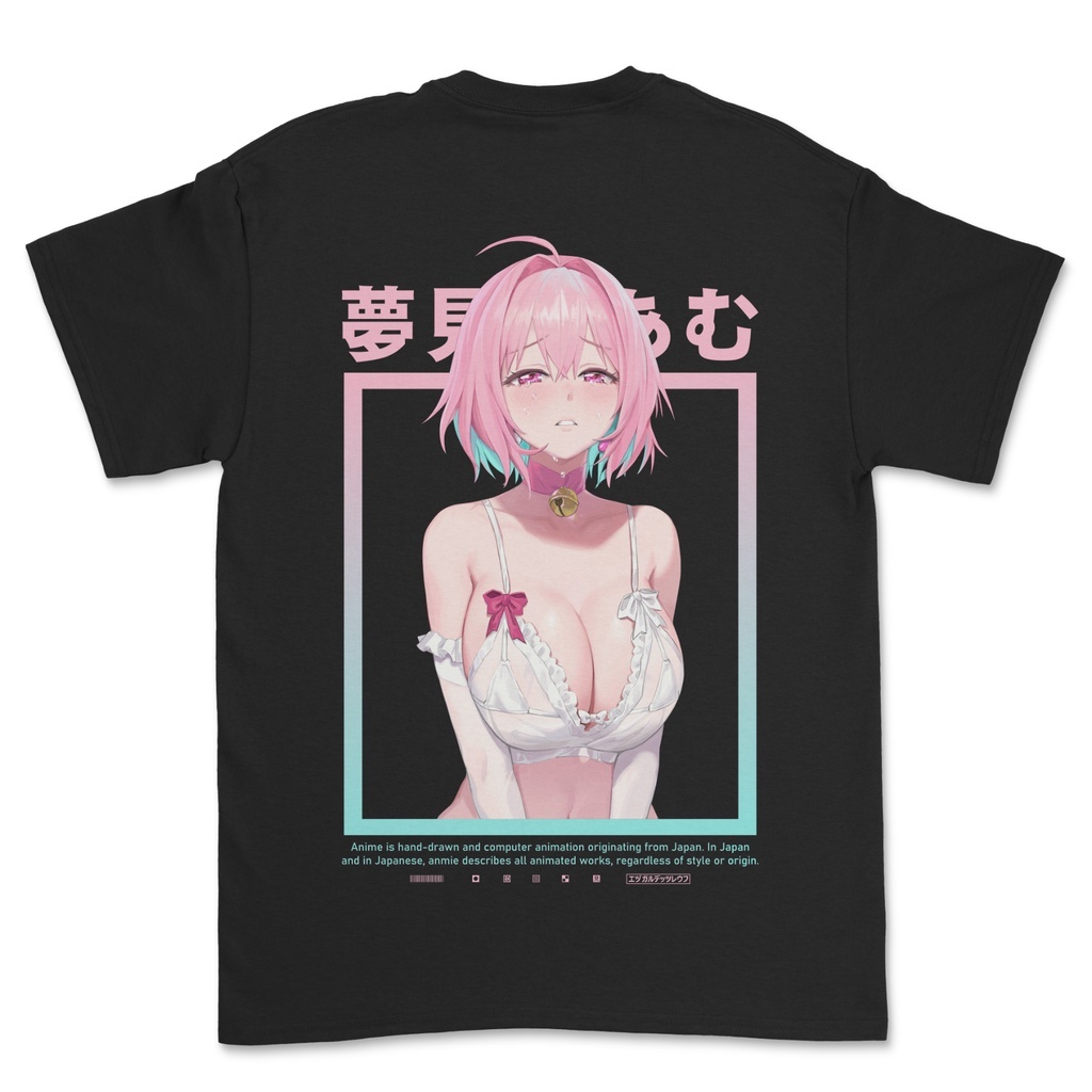 Baju Kaos Premium Anime RIAMU YUMEMI Aesthetic Vintage Tshirt Unisex