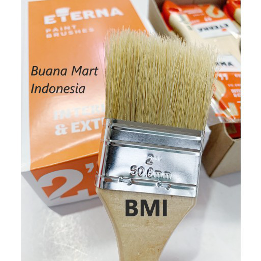 

Terbaru Kuas Cat Eterna | Kuas 633 2" | Brush Eterna | Kuas Tembok Eterna ORI Ready stock