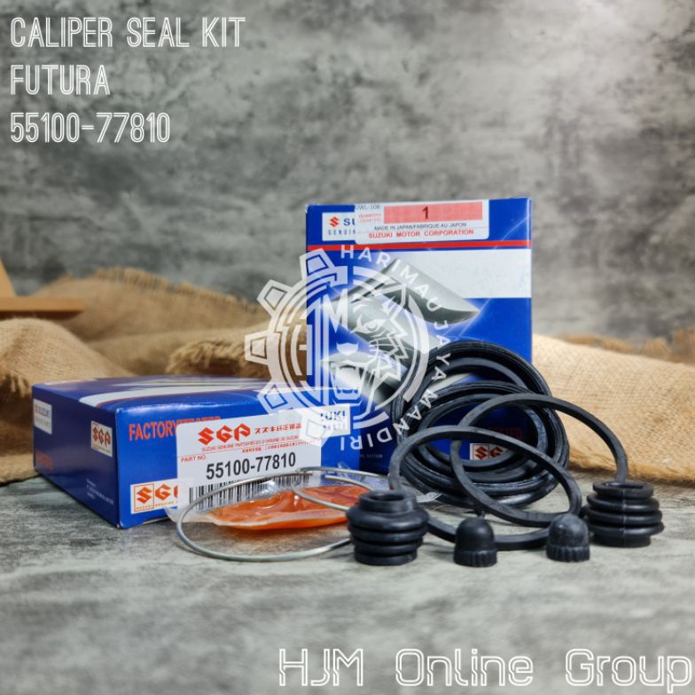 Diskon.. CALIPER KIT - KARET SEAL REM CAKRAM DEPAN FUTURA ZEV