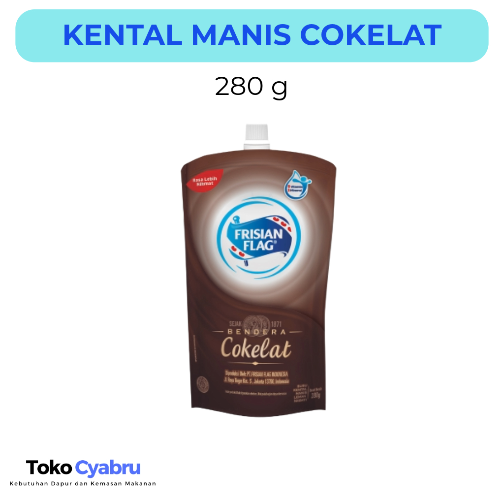 

Susu Kental Manis Coklat Frisian Flag 280 g