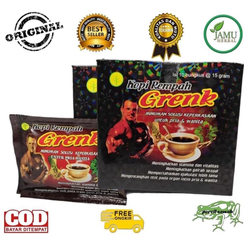 KOPI_REMPAH_STAMINA_GRENK_ORIGINAL kopi kuat pria tahan lama