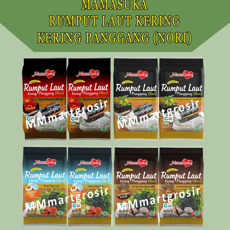 

Super Promo MAMA SUKA RUMPUT LAUT 4 VARIAN RASA 4,5g ☍☌✵❂