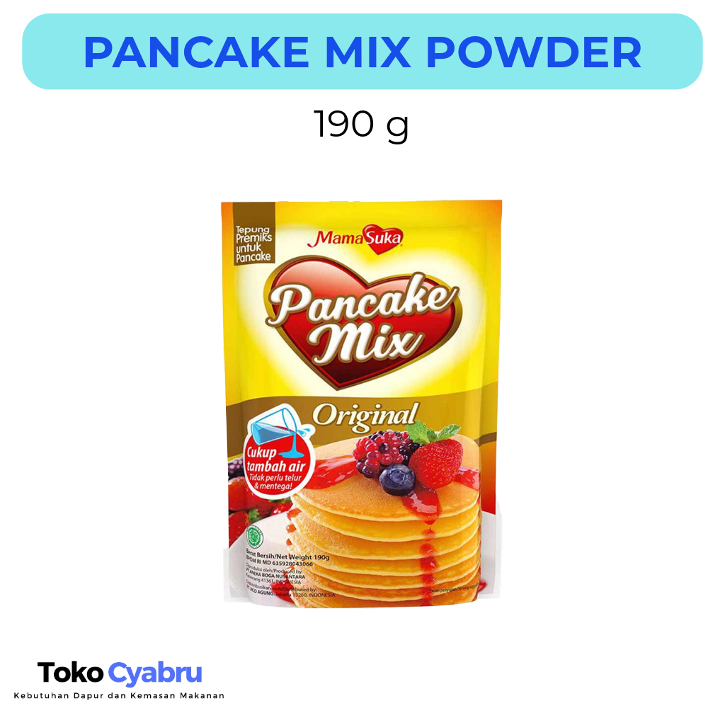 

Mamasuka Pancake Mix Powder 190 g