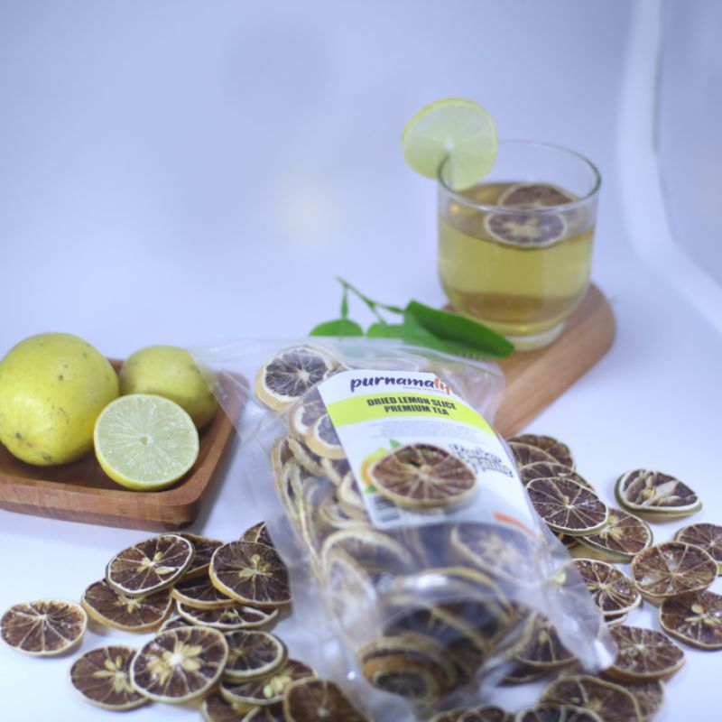 

Dried lime slice jeruk nipis kering irisan teh herbal pelangsing