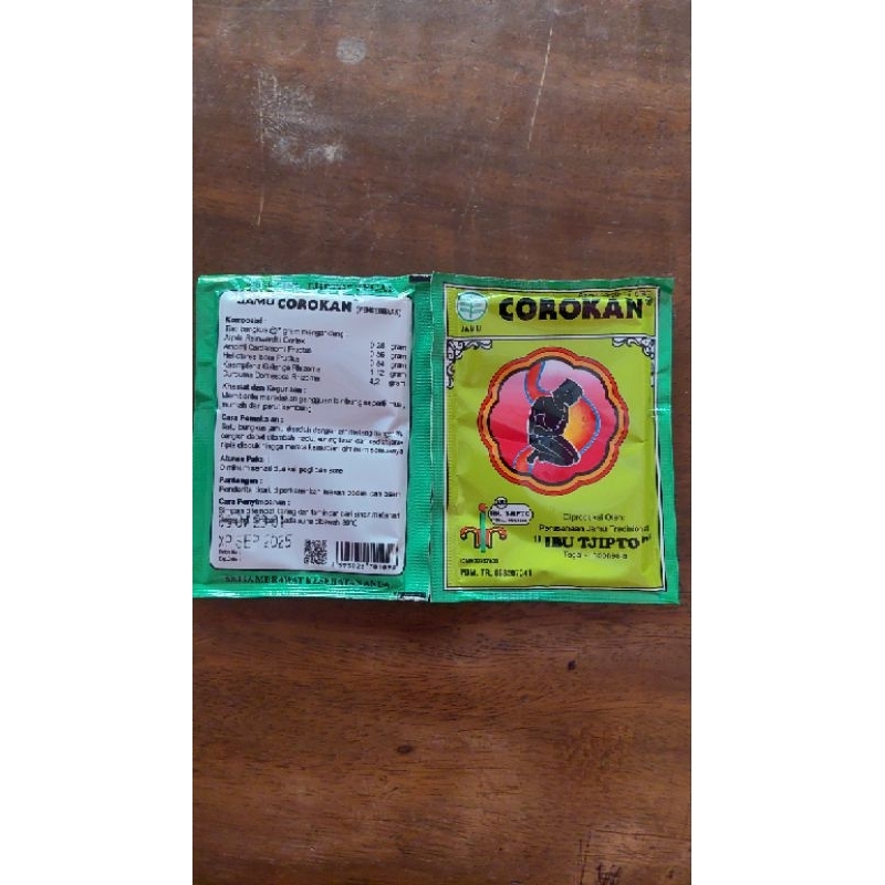 

JAMU COROKAN IBU TJIPTO (jamu pencernaan)