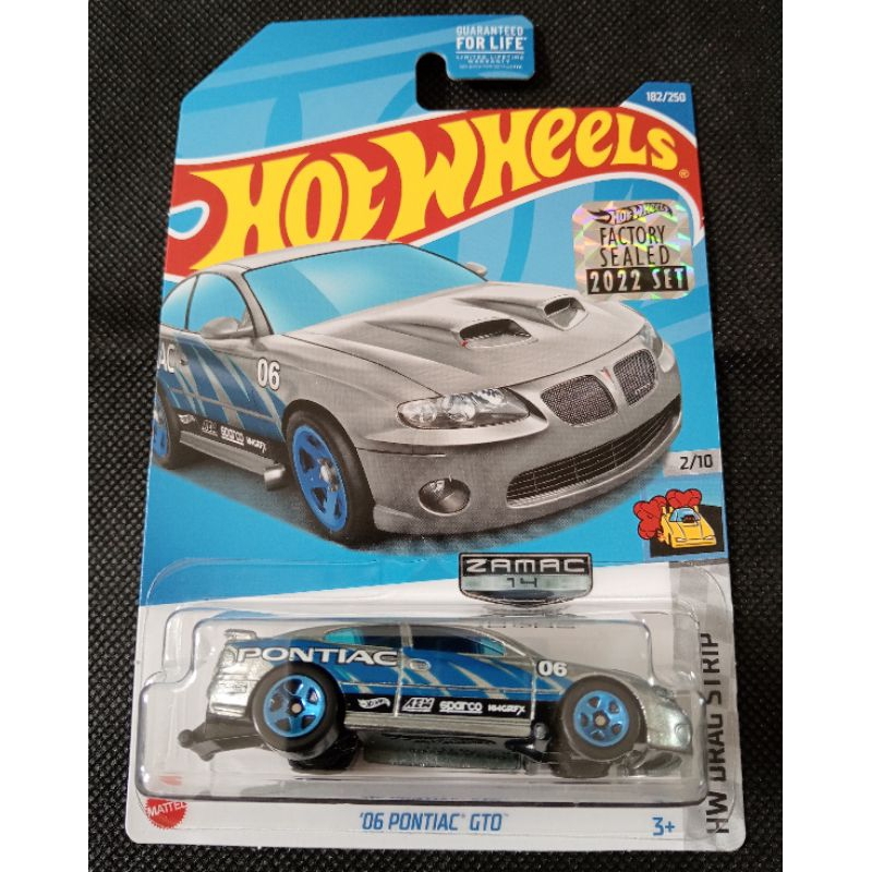 HOT WHEELS '06 PONTIAC GTO ZAMAC FACTORY SEALED