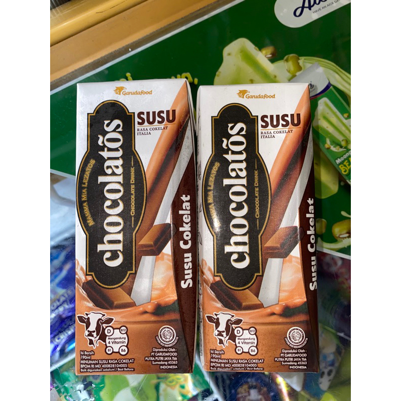 

CHOCOLATOS SUSU UHT RASA COKLAT 190ML