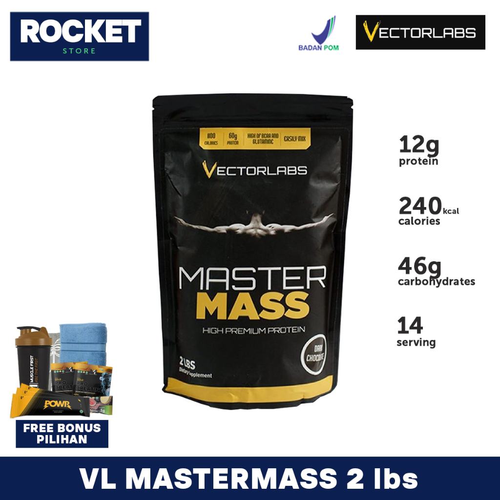 Vectorlabs MasterMass 2 lbs 900 gr - Master Mass Susu Gainer 2lbs 2 lb
