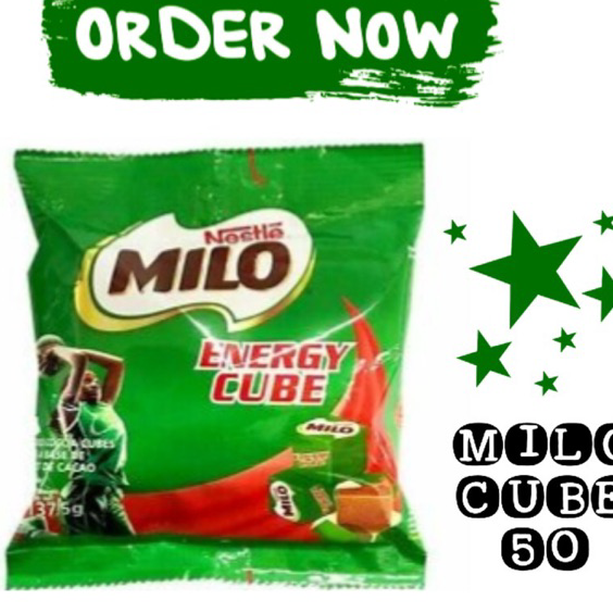 

PMWF3266 ORIGINAL% MILO CUBE 50/ MILO ENERGY CUBE ISI 50pcs GHANA