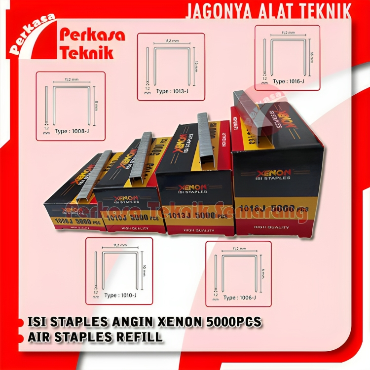 

Isi Staples Angin Air Stapler Refill 1006J/1008J/1010J/1013J/1016J