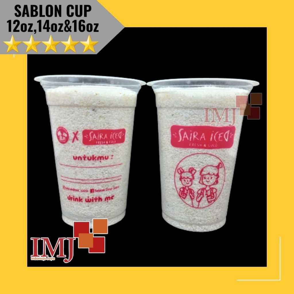 SABLON CUP STARINDO 12oz 14oz 16oz SABLON CUP STARINDO 12 oz 14 oz 16 oz SABLON CUP STARINDO