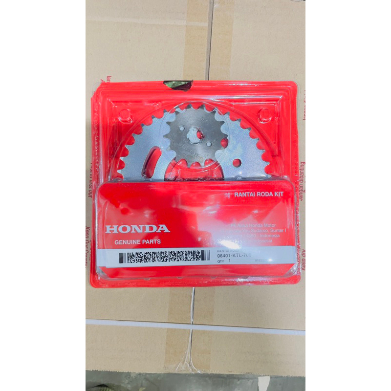 06401-KTL-700 ORI 100% GEAR PAKET Supra Fit New, REVO AHM / Girset / Gear Set 06401KTL700