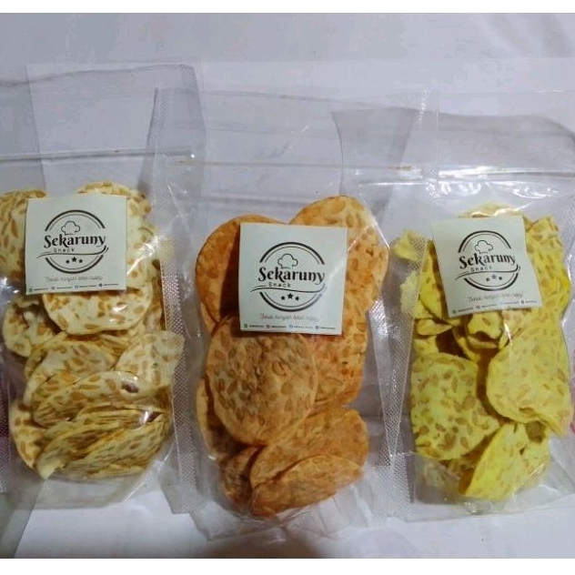 

Sekaruny Snack- Kripik Tempe Sagu Rasa