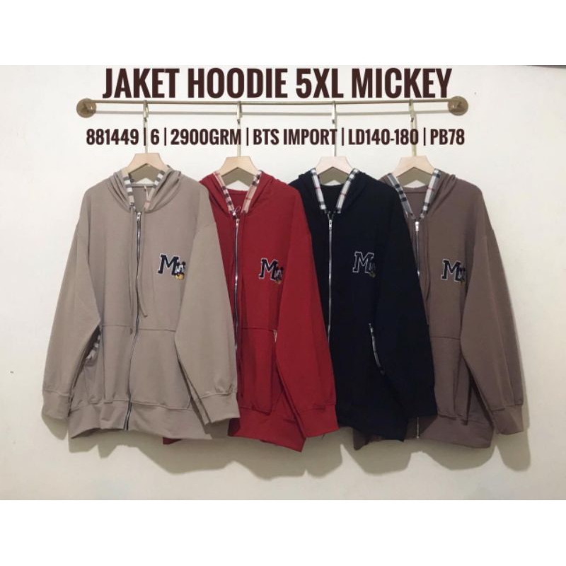 Jaket Hoodie Ld 140 Super Jumbo Oversize 5XL / Jaket Sweater Jumbo Bigsize Ld 140 Ld 150