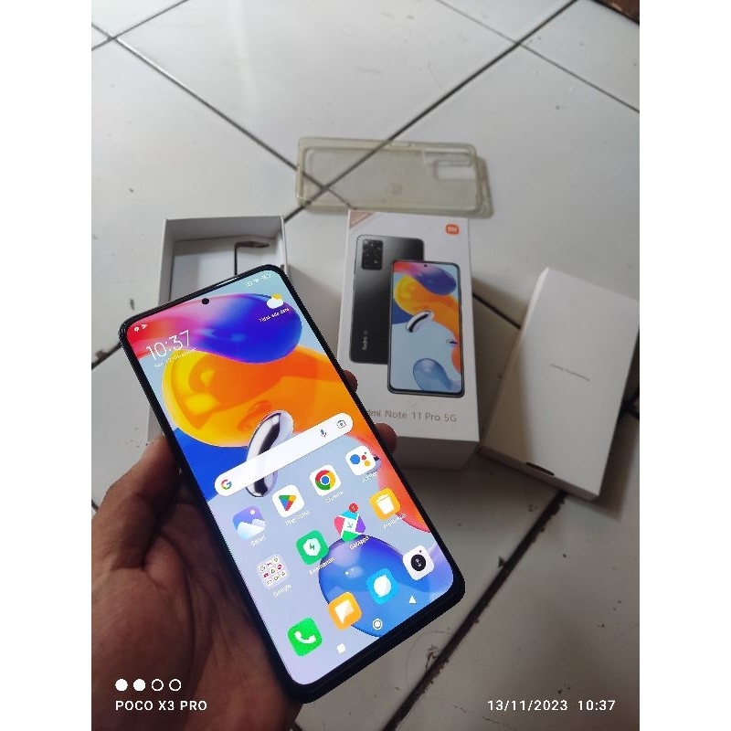 Redmi Note 11 Pro 5G 8/128 Fullset Second Murah