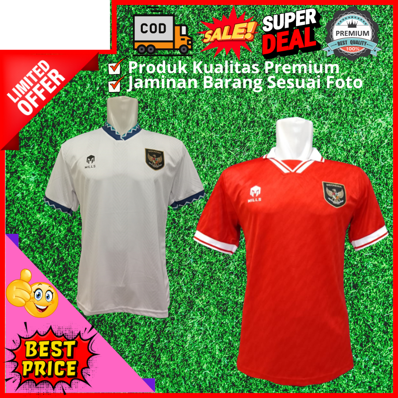 Kaos Bola Timnas Indonesia 2023 Jersey Timnas Indonesia 2023 Baju Timnas Indonesia