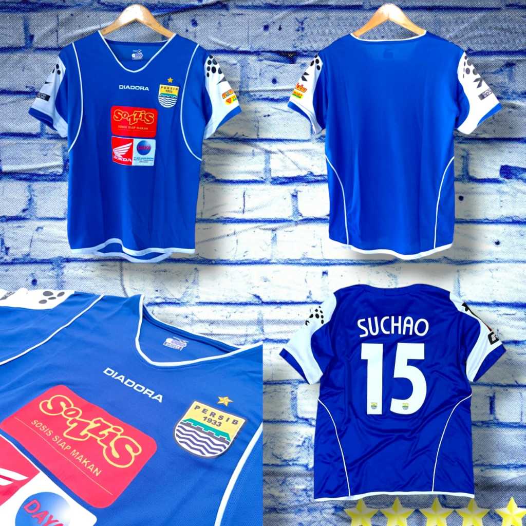 Jrsey persib retro baju bola 2009 G0