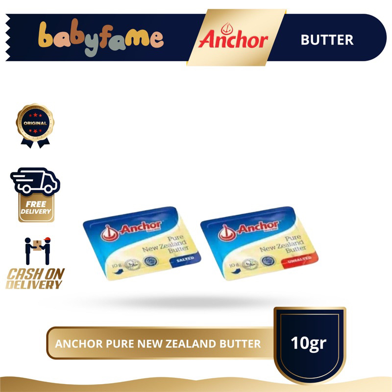 

ANCHOR SALTED & UNSALTED BUTTER | 1 PCS