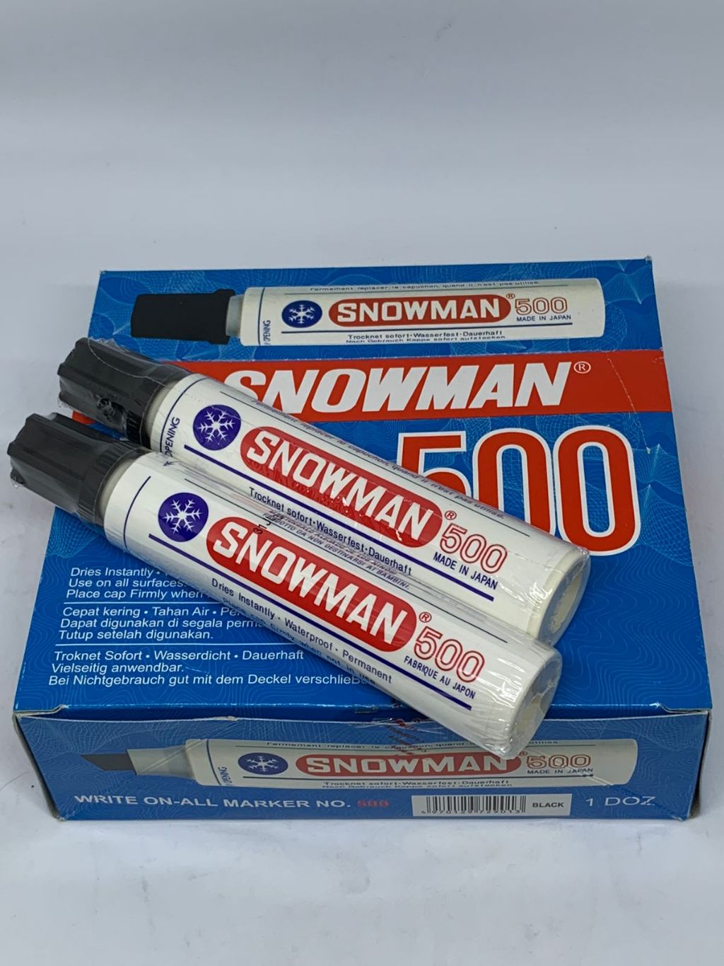 

SPIDOL PERMANENT JUMBO MARKER SNOWMAN 500