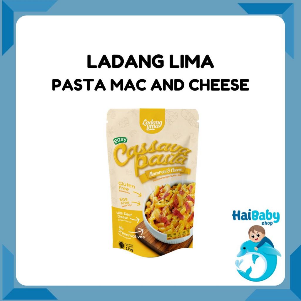 

Pasta Mac and Cheese 115g - Pasta Gluten Free Ladang Lima