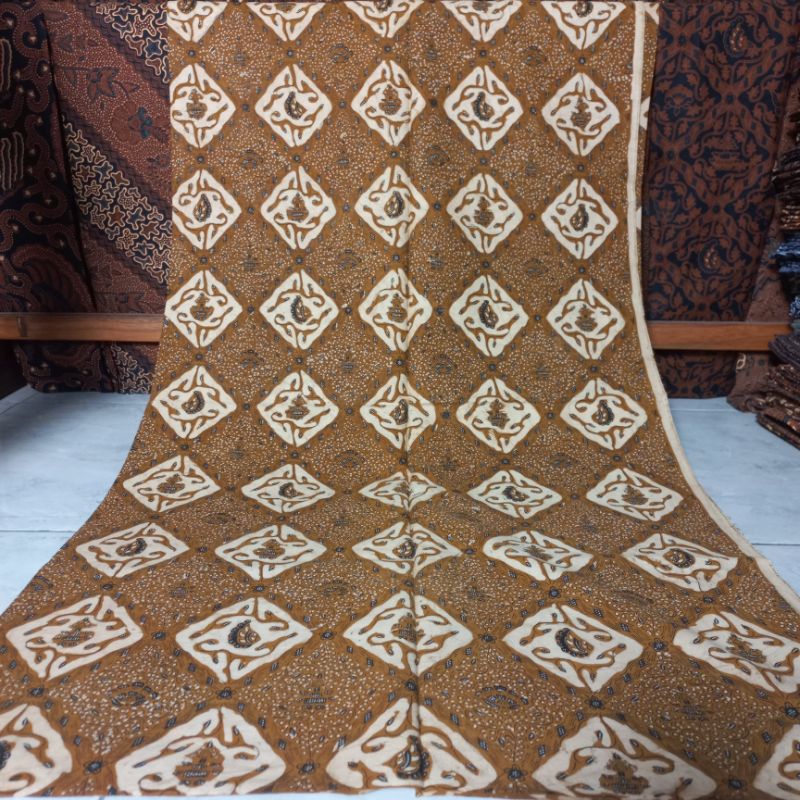 Jarik Batik Semi Tulis Soga Genes Pewarnaan Alami Sidoasih Pengantin Solo
