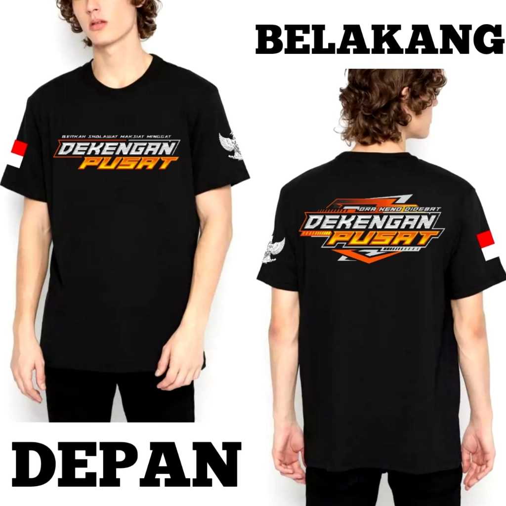 KAOS BAJU DEKENGAN PUSAT