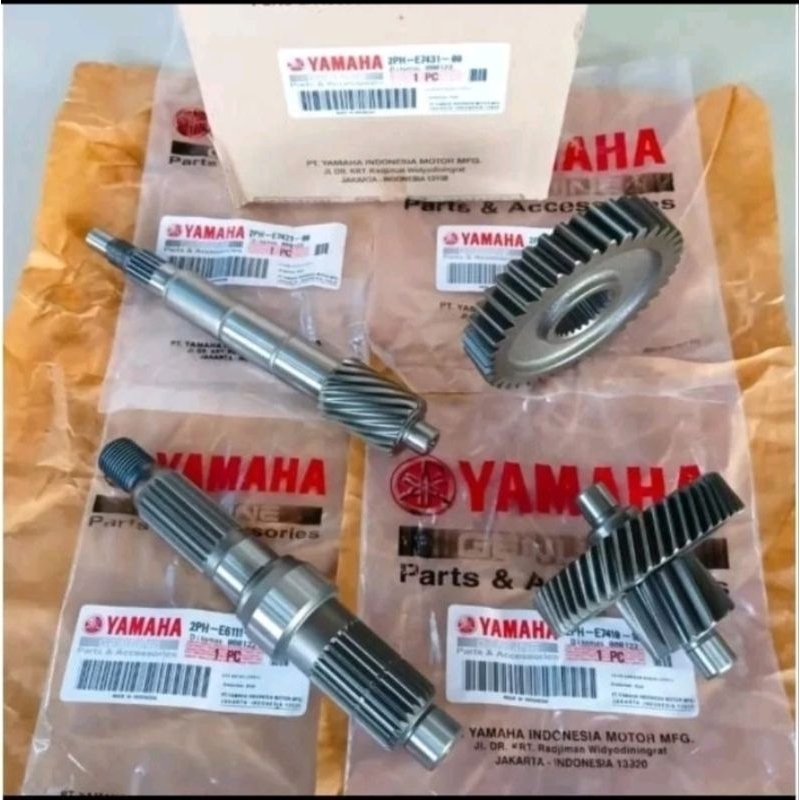 GIGI RASIO YAMAHA MIO M3 2PH GIGI GARDAN MIO M3, GEAR RASIO MIO M3