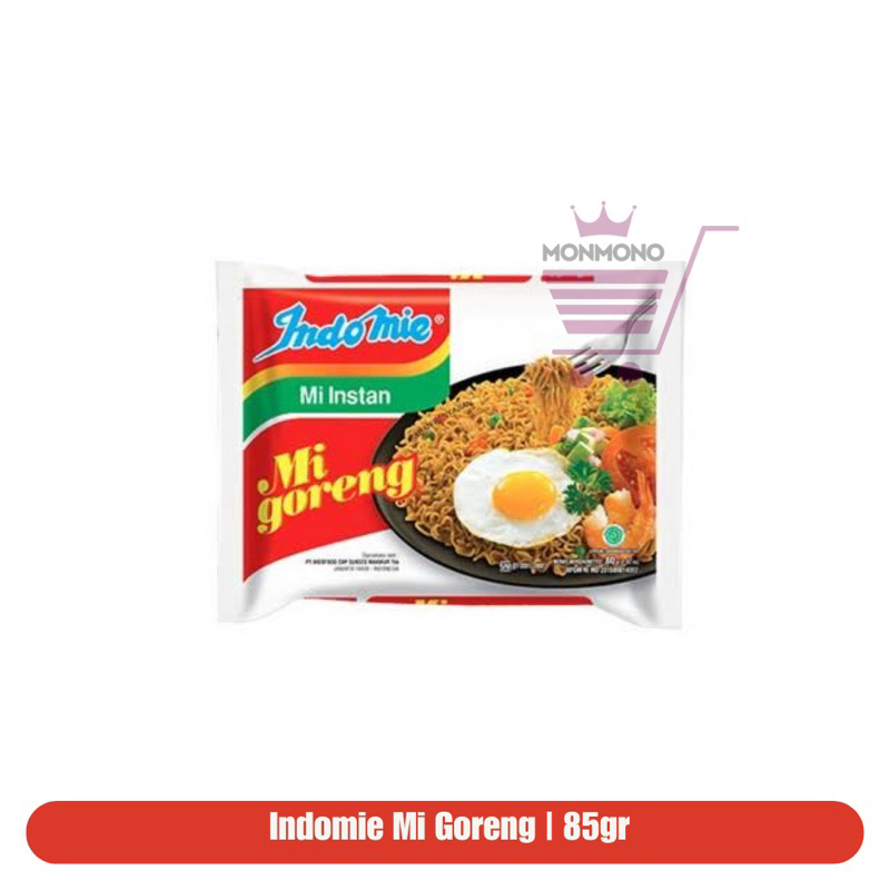 

Mie Goreng Indomie 85gr / Indomie Goreng / Mi Goreng