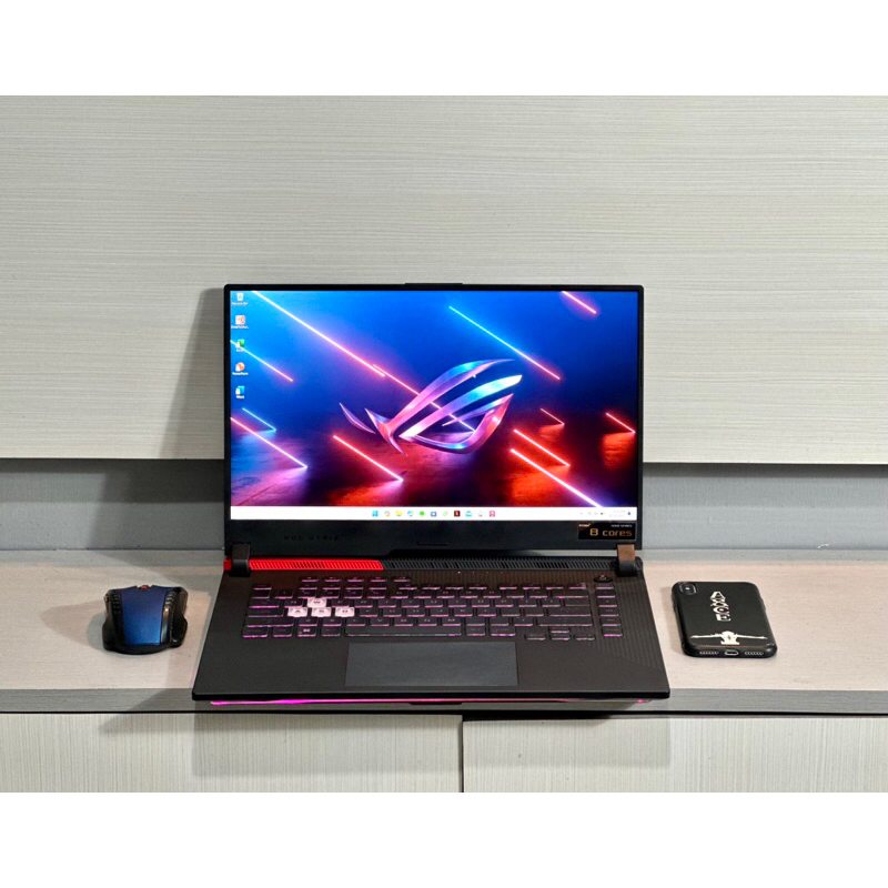 LAPTOP GAMING ASUS ROG STRIX G513QC RYZEN 7-5800H NVIDIA RTX 3050 144Hz