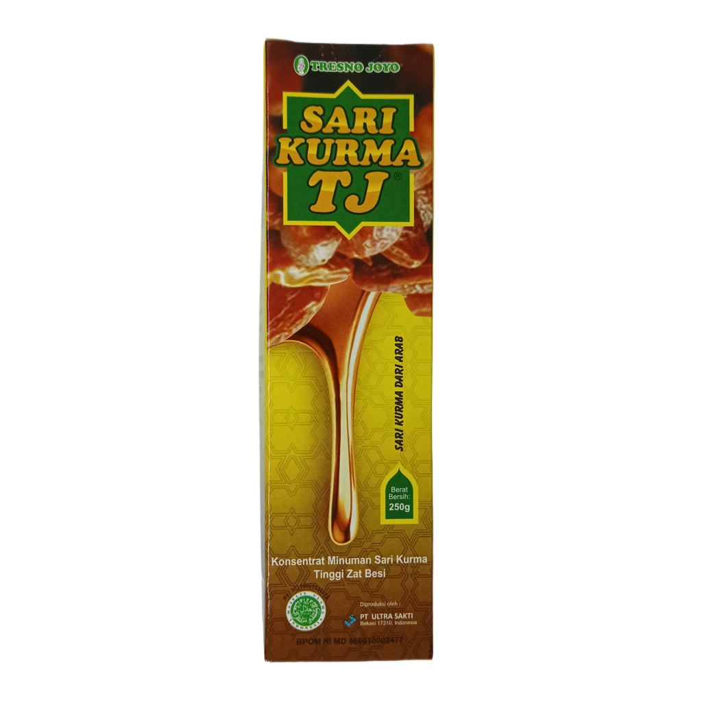 

Tresno Joyo Sari Kurma TJ Sari Kurma Dari Arab netto 250 gr