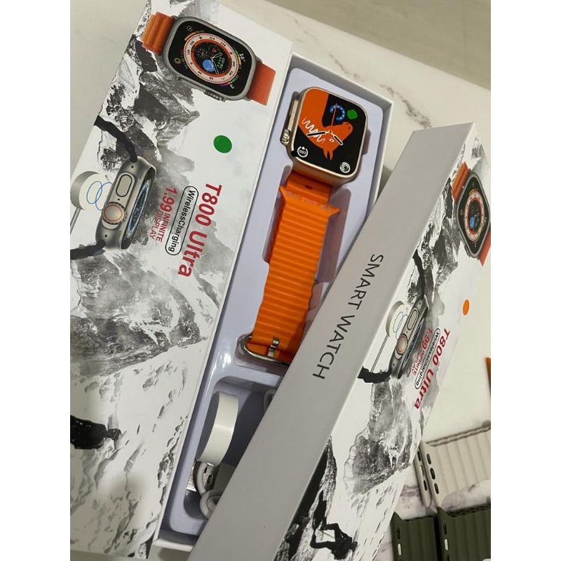 Smart watch 8Ultra T800 Ultra | layar penuh sampai ke tepi | Smart watch full