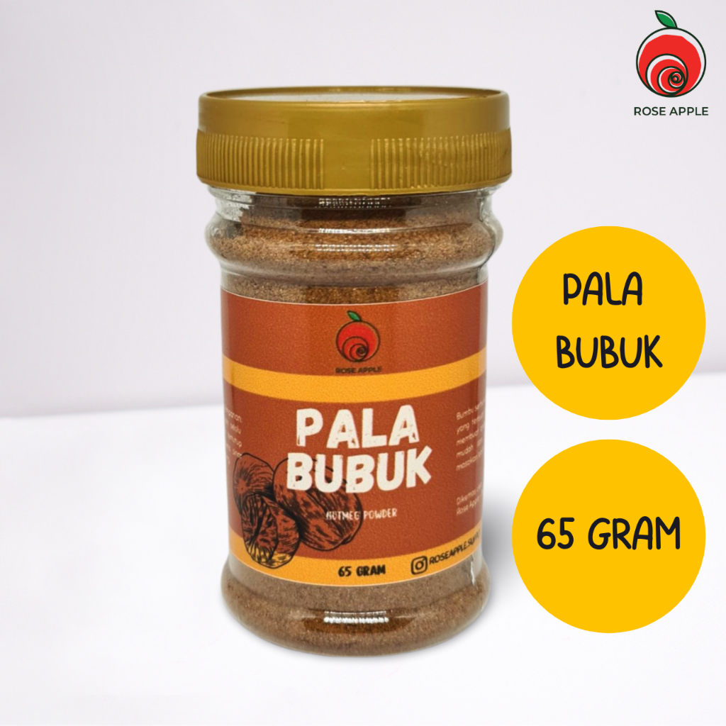 

Pala Bubuk Murni Nutmeg Powder 65 gram