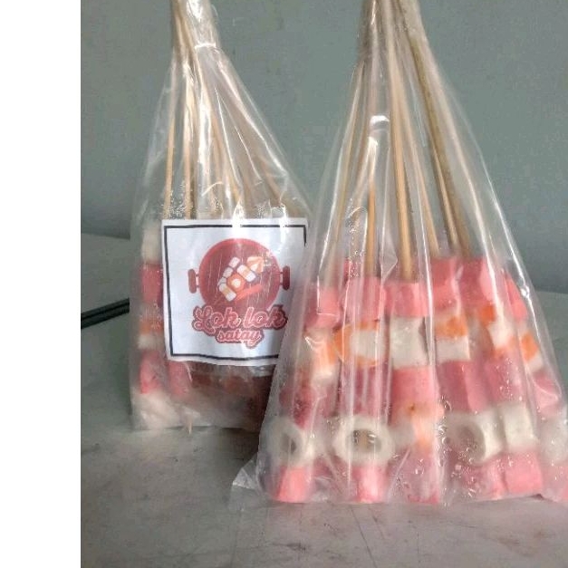 

satay lok-lok aneka seafood isi 10 tusuk