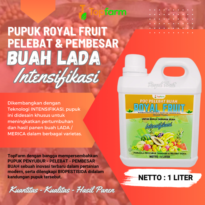 Pupuk Pelebat Buah / Pupuk Buah Biar Cepat Berbuah / Pupuk Pelebat Buah Lada / Pupuk Cair Buah Super