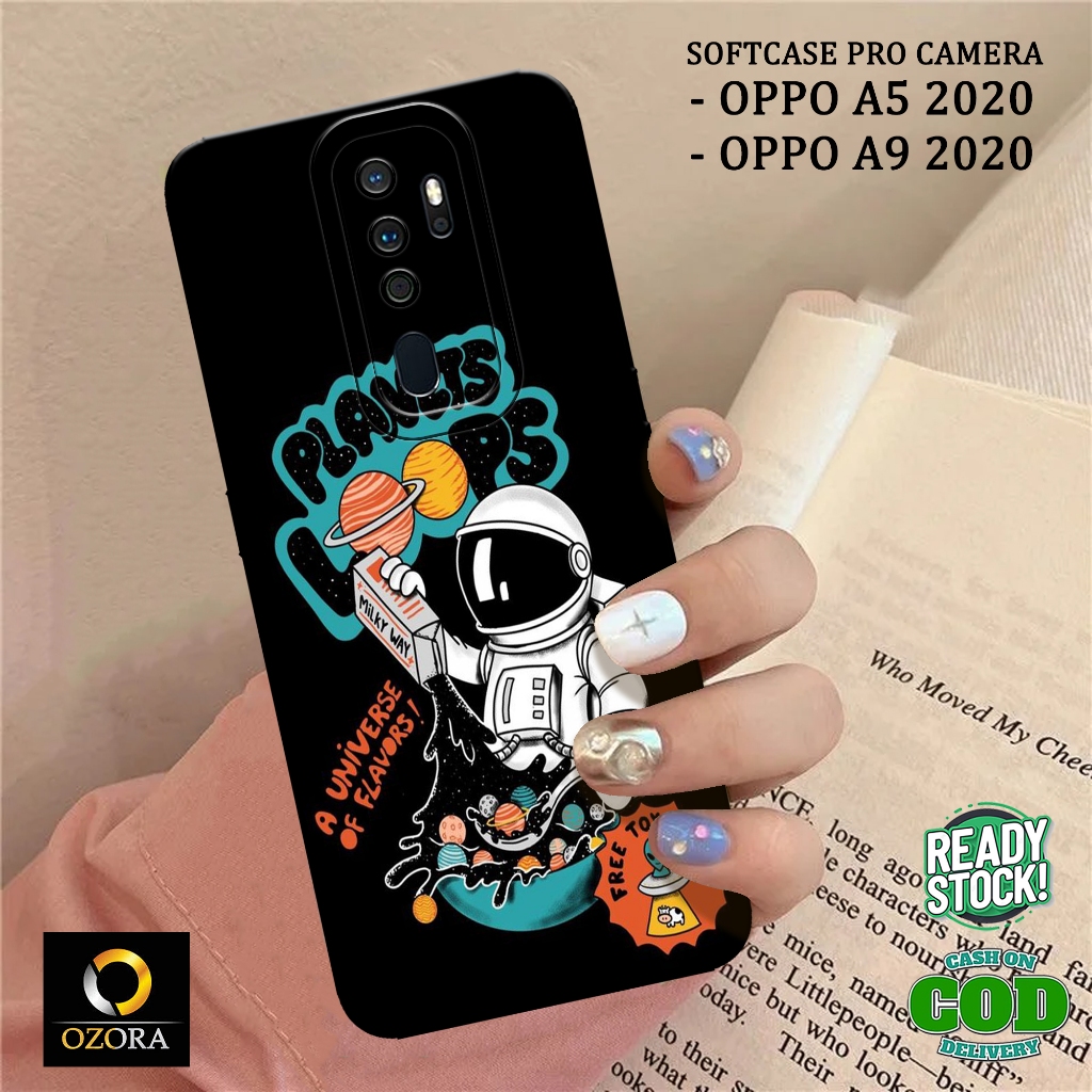 Case OPPO A5 2020 / A9 2020 Terbaru - OZORA - Fashion Case Astronot - Casing Hp OPPO A5 2020 / A9 20