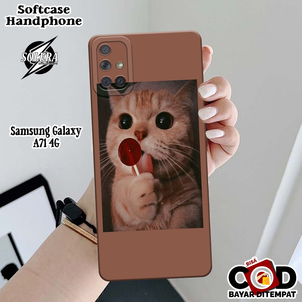 Case Samsung Galaxy A71 4G Softcase Samsung Galaxy A71 4G Terbaru Silikon Pro Camera Fashion Case Ka