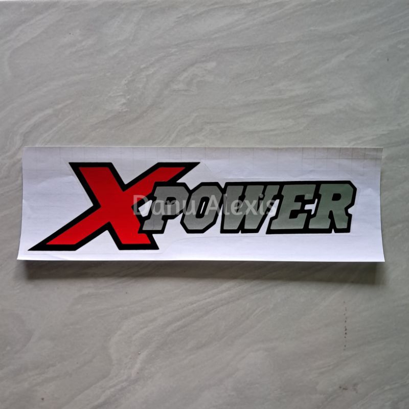 Stiker Xpower Hino 300 Dutro / Sticker x power