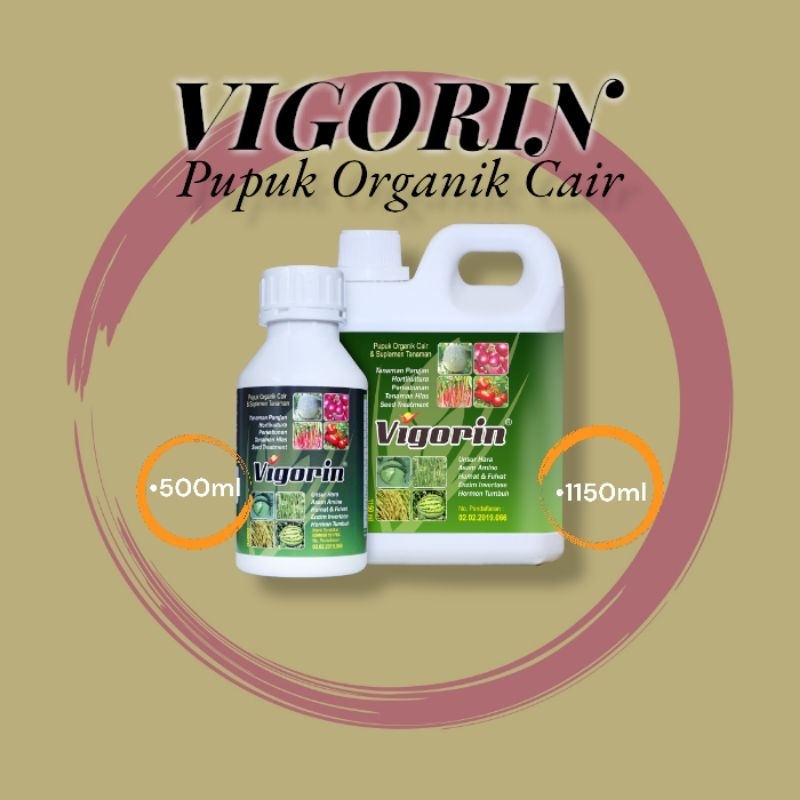 VIGORIN 500 asam amino Pupuk Organik Cair