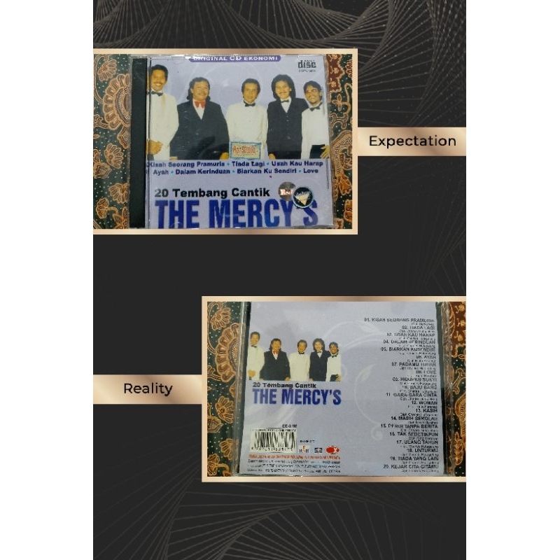CD audio the Mercy's Rnb